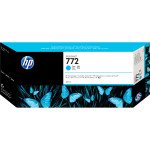 Чернильный картридж HP 772 (голубой; 300стр; 300мл; DJ Z5200)