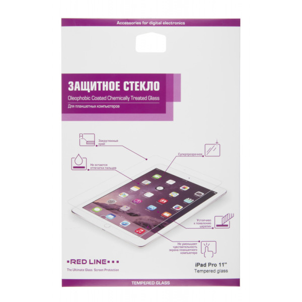 Защитное стекло для экрана прозрачная Redline (для Apple iPad Pro 2021 11