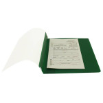Папка-скоросшиватель Бюрократ Люкс -PSL20A5YEL (A5, прозрачный верхний лист, пластик, желтый)