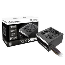 Блок питания Thermaltake TR2 S 550W (ATX, 550Вт, 20+4 pin, ATX12V 2.3, 1 вентилятор, WHITE) [PS-TRS-0550NPCWEU-2]