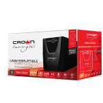 ИБП Crown CMU-500X (интерактивный, 480ВА, 240Вт, 2xIEC 320 C13 (компьютерный))