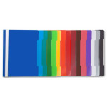 Папка-скоросшиватель Бюрократ -PS20BLUE (A4, прозрачный верхний лист, пластик, синий)