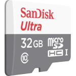 Карта памяти microSDHC 32Гб SanDisk (Class 10, 533Мб/с, 533x, UHS-I, без адаптера)