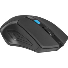 Мышь DEFENDER Accura MM-275 Black-Blue USB (радиоканал, 1600dpi) [52275]