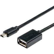 Atcom (USB 2.0 Type-AF, miniUSB, 0,1м) [AT2822]