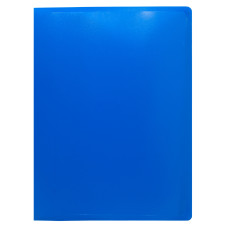Папка Buro ECB40BLUE (A4, пластик, толщина пластика 0,5мм, синий) [ECB40BLUE]