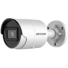 Камера видеонаблюдения Hikvision DS-2CD2083G2-IU(4mm) (IP, поворотная, уличная, цилиндрическая, 8Мп, 4-4мм, 3840x2160, 25кадр/с, 105°) [DS-2CD2083G2-IU(4mm)]