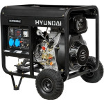 Электрогенератор Hyundai DHY 8000LE (дизельный, однофазный, пуск ручной/электрический, 6,5/6кВт, непр.работа 11,7ч)