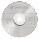Диск DVD-R Verbatim (4.7Гб, 16x, bulk, 10)
