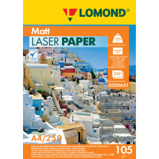 Бумага Lomond 0300641 (A4, 105г/м2, для лазерной печати, двусторонняя, матовая, 250л) [0300641]