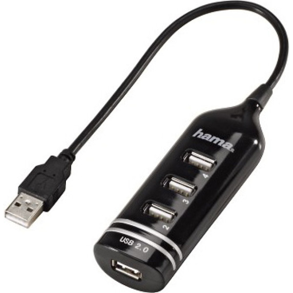 Разветвитель USB HAMA Round1:4