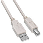 Кабель USB2.0 Buro (USB A(m), USB B(m), 1,8м)