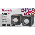Компьютерная акустика DEFENDER SPK 33 (2.0, 5Вт, пластик)