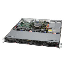 Серверная платформа Supermicro SYS-510P-MR (1x400Вт, 1U) [SYS-510P-MR]