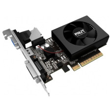 Видеокарта GeForce GT 730 902МГц 2Гб Palit (PCI-E 2x8, DDR3, 64бит, 1xDVI, 1xHDMI) [NEAT7300HD46-2080H]