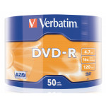 Диск DVD-R Verbatim (4.7Гб, 16x, bulk, 50)