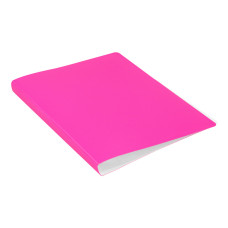 Папка Бюрократ Double Neon DNE07V20PINK (A4, пластик, толщина пластика 0,7мм, розовый) [DNE07V20PINK]