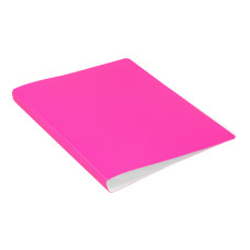 Папка Бюрократ Double Neon DNE07V10PINK (A4, пластик, толщина пластика 0,7мм, розовый) [DNE07V10PINK]