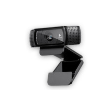 Веб-камера Logitech HD Pro Webcam C920 (3млн пикс., 1920x1080, микрофон, автоматическая фокусировка, USB 2.0) [960-001055]