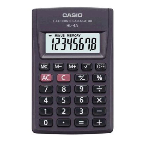 Калькулятор CASIO HL-4A
