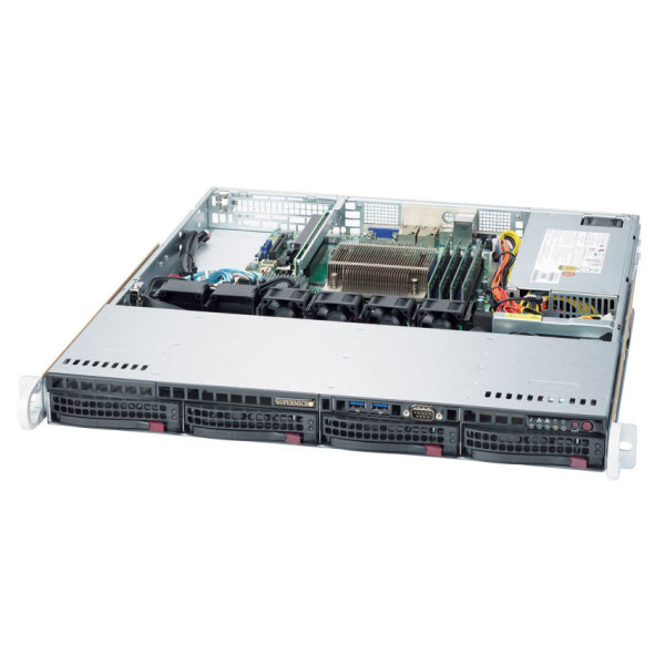 Серверная платформа Supermicro SYS-5019S-M2 (1x350Вт, 1U)
