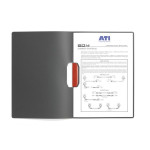 Папка с клипом Durable Duraswing color 230400 (A4, вместимость 1-30 листов, полипропилен, ассорти)