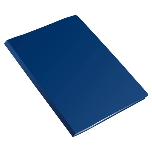 Папка с зажимом Бюрократ Economy EC04CBLUE (зажимов 1, A4, пластик, толщина пластика 0,4мм, синий)