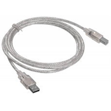 Кабель USB2.0 Buro (USB A(m), USB B(m), 1,8м) [USB2.0-AM/BM-TRANS]