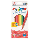 Карандаши Carioca HEXAGONAL 40380 (шестигранный, 12 цветов, коробка европодвес)