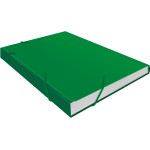 Портфель Бюрократ -BPR6GRN (6 отделений, A4, пластик, 0,7мм, зеленый)
