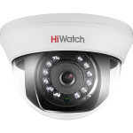 Камера видеонаблюдения HiWatch DS-T101 (2,8 мм) (аналоговая, внутренняя, купольная, поворотная, 1Мп, 2.8-2.8мм, 1296x732, 25кадр/с)