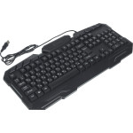Игровая клавиатура Oklick 700G Black USB (классическая мембранная, 114кл)