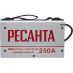 Сварочный аппарат РЕСАНТА САИ-250 (140-260В, инвертор, ММА DC, 10-250A, 9,5кВт)