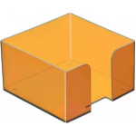 Подставка для бумажного блока СТАММ ПЛ53 (пластик, 90x90x50мм)