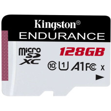Карта памяти microSDXC 128Гб Kingston (Class 10, 95Мб/с, UHS-I U1, без адаптера) [SDCE/128GB]