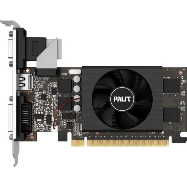 Видеокарта GeForce GT 710 954МГц 1Гб PALIT (GDDR5, 64бит, 1xDVI, 1xHDMI)