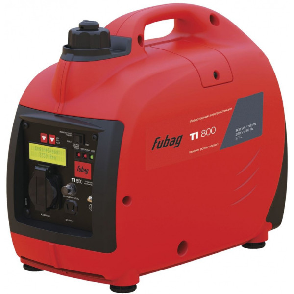 Электрогенератор FUBAG TI 800 (бензиновый, однофазный, пуск ручной, 0,8/0,7кВт, непр.работа 4ч)