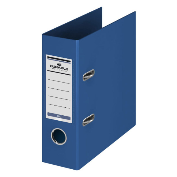 Папка-регистратор Durable 3112-07 (A5, ПВХ, ширина корешка 70мм, синий)