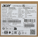 Монитор Acer K222HQLbd (21,5