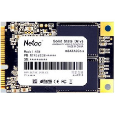 Жесткий диск SSD 512Гб Netac N5M (mSATA, 540/490 Мб/с, SATA 3Гбит/с, для ноутбука и настольного компьютера) [NT01N5M-512G-M3X]