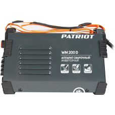 Сварочный аппарат Patriot WM200D (140-240В, инвертор, ММА, 20-200A, 9,1кВт) [605302020]