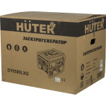Электрогенератор Huter DY6500LXG (бензиновый, газовый, однофазный, пуск ручной/электрический, 5,5/5кВт, непр.работа 15,7ч)