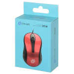 Oklick 385M Red USB (кнопок 3, 1000dpi)