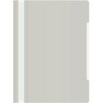 Папка-скоросшиватель Бюрократ -PS20/1 (A4, прозрачный верхний лист, пластик, ассорти)