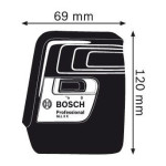 Лазерный линейный уровень BoschGLL 3 X Professional