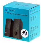 Компьютерная акустика Oklick OK-128 (2.0, 6Вт)