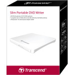 Внешний DVD RW DL привод Transcend TS8XDVDS-W White