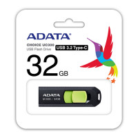 Накопитель USB ADATA ACHO-UC300-32G-RBK/GN [ACHO-UC300-32GRBK/GN]