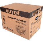 Электрогенератор Huter DY3000LX (бензиновый, однофазный, пуск ручной/электрический, 2,8/2,5кВт, непр.работа 16,2ч)