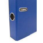 Папка-регистратор Silwerhof 355020-02 (A4, ПВХ/бумага, металлическая окантовка, сменный карман на корешке, ширина корешка 50мм, синий)